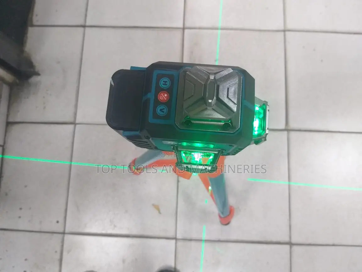 3d Cross Line Self-Leveling Laser Level Meter+Tripod Stand