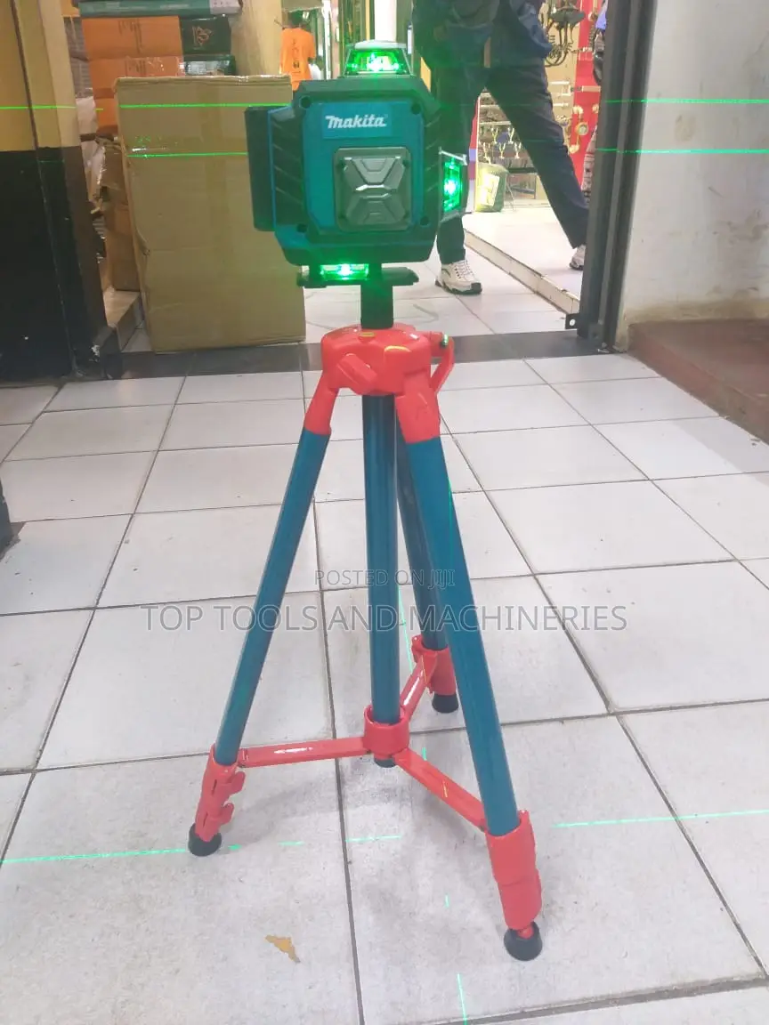 3d Cross Line Self-Leveling Laser Level Meter+Tripod Stand