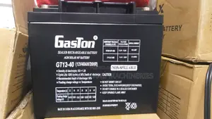 Gaston Gt12-40(12v/40ah/20hrs) Solar Backup Battery