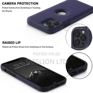 iPhone 12 Pro Max Leather Cases