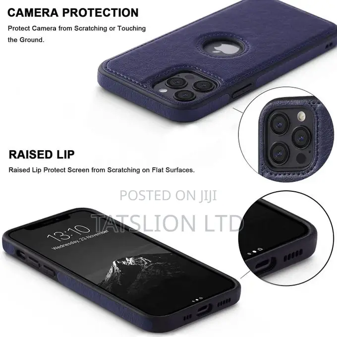 iPhone 12 Pro Max Leather Cases