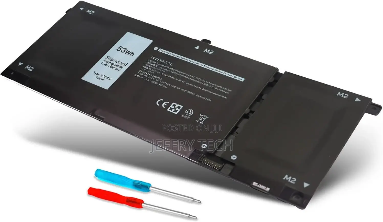 53wh H5CKD 15V Battery Replacement for Dell Inspiron 5400