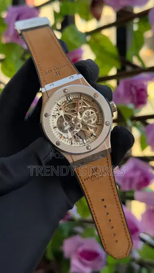 Light Brown Hublot Automatic Gents Watch