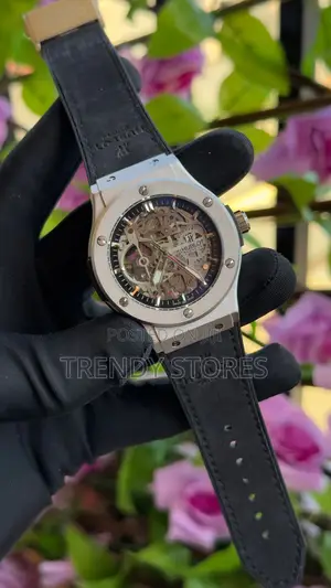 Black Hublot Automatic Gents Watch
