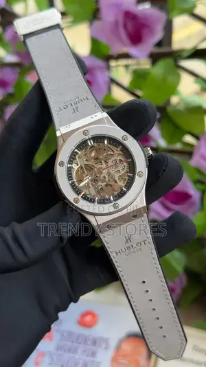 Grey Hublot Automatic Gents Watch