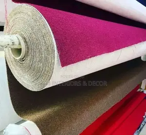 Office Wall to Wall Carpet Maroon