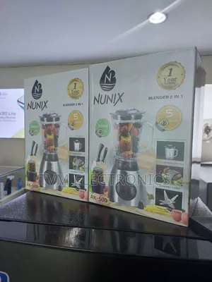 Nunix 2 in 1 Powerful Blender With Grinding Machine