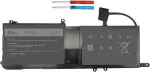 DMKAOLLK 99wh 9NJM1 Battery Replacement for Dell Alienware