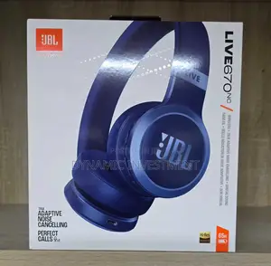 JBL Live 670NC - Noise Cancelling Headphones - Black
