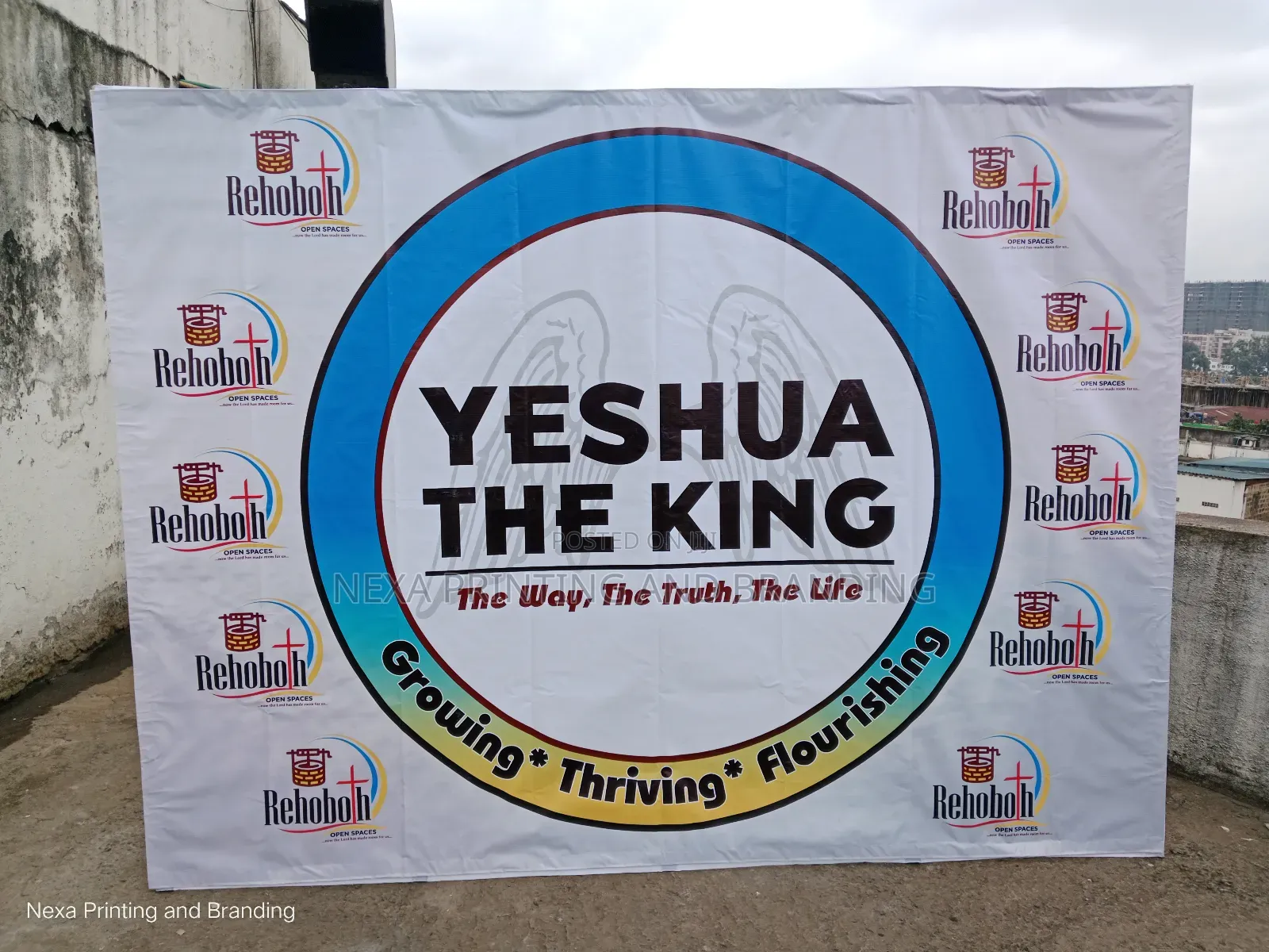 Large Backdrop Media Banners