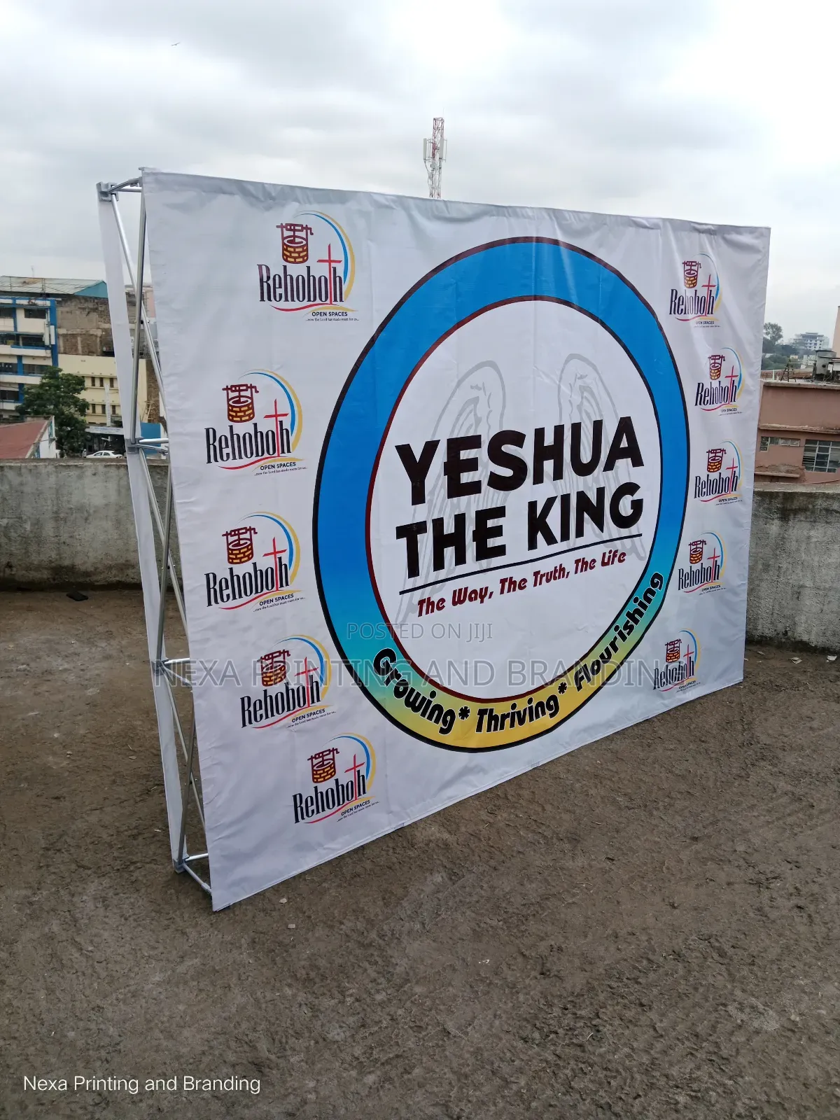 Large Backdrop Media Banners