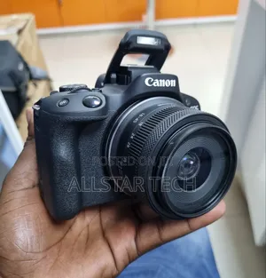 Canon EOS R50 Mirrorless Camera With 18-45mm Lens (Black)