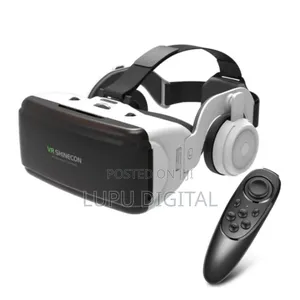 Vr Box With Headphone and Remote