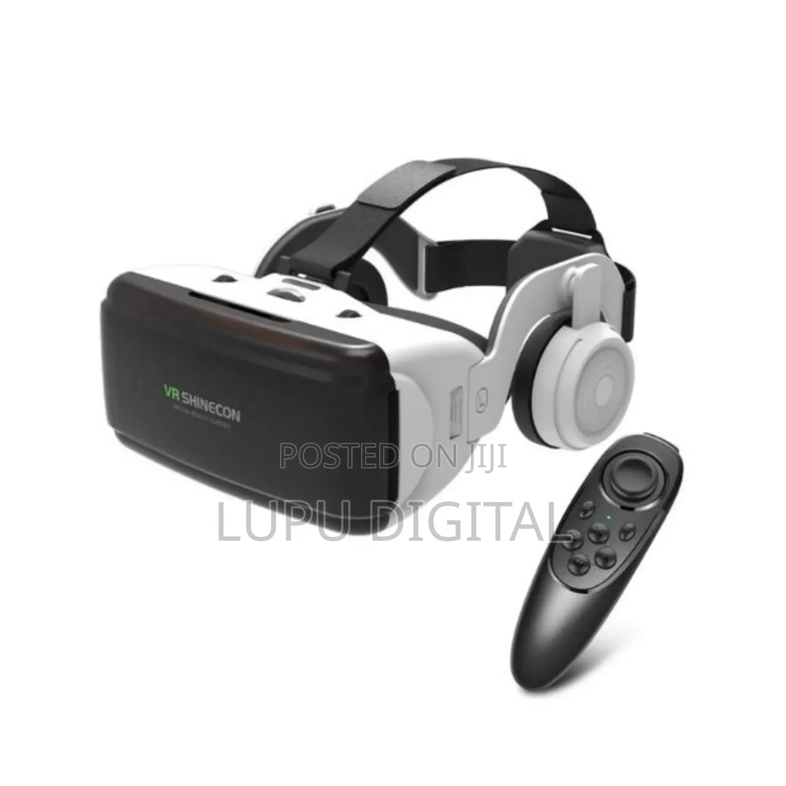 Vr Box With Headphone and Remote