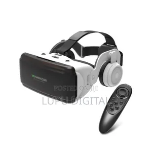 Vr Box With Headphone and Remote