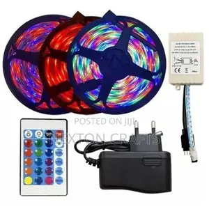 RGB Led Flexible Strip Snake Light Kit With Controller