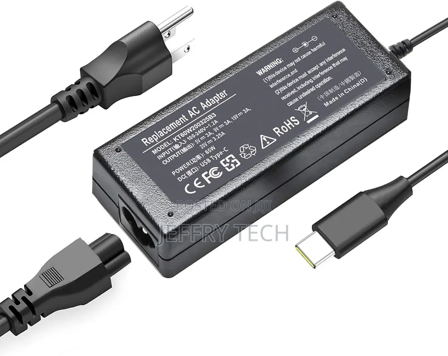 65W USB C Type C Adapter Replacement for Acer Chromebook