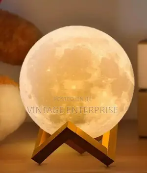 Moon Lamp ., 3D LED Rechargeable Moon Lamp 