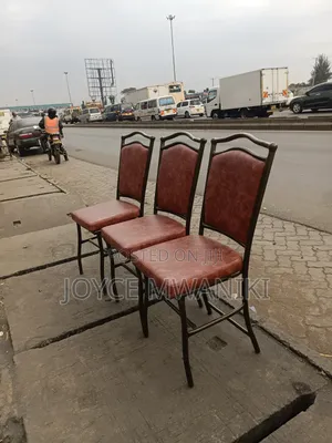Powder Coated Restaurant Chairs, Brown