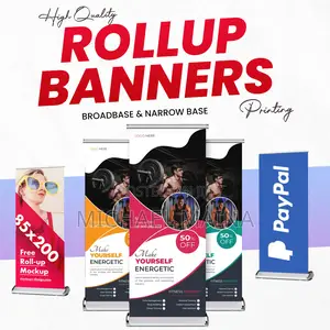 Broadbase Rollup Banner Plus Design