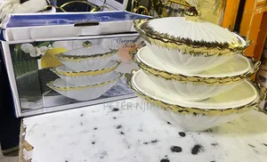 3 PCS Ceramic Soup Pots , Serving Set Big One