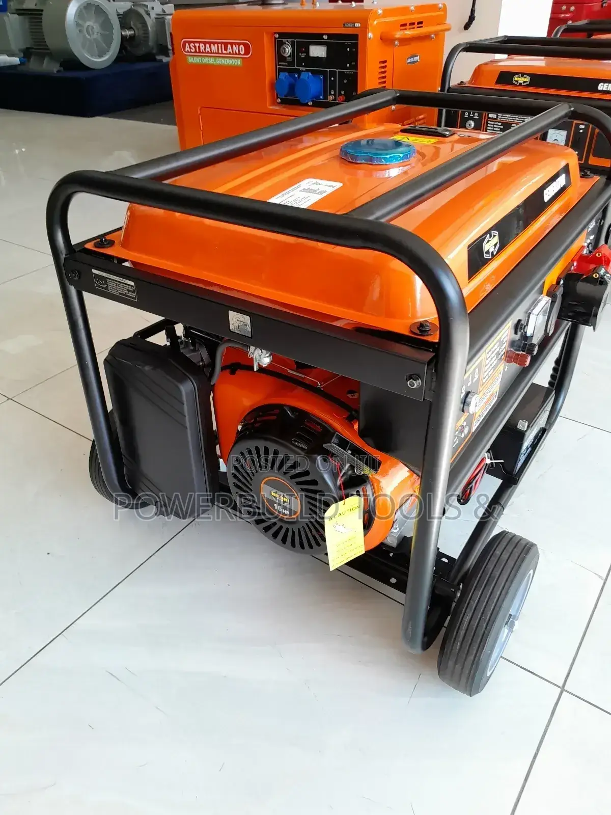 Hisaki 9kva Dual Phase Petrol Generator