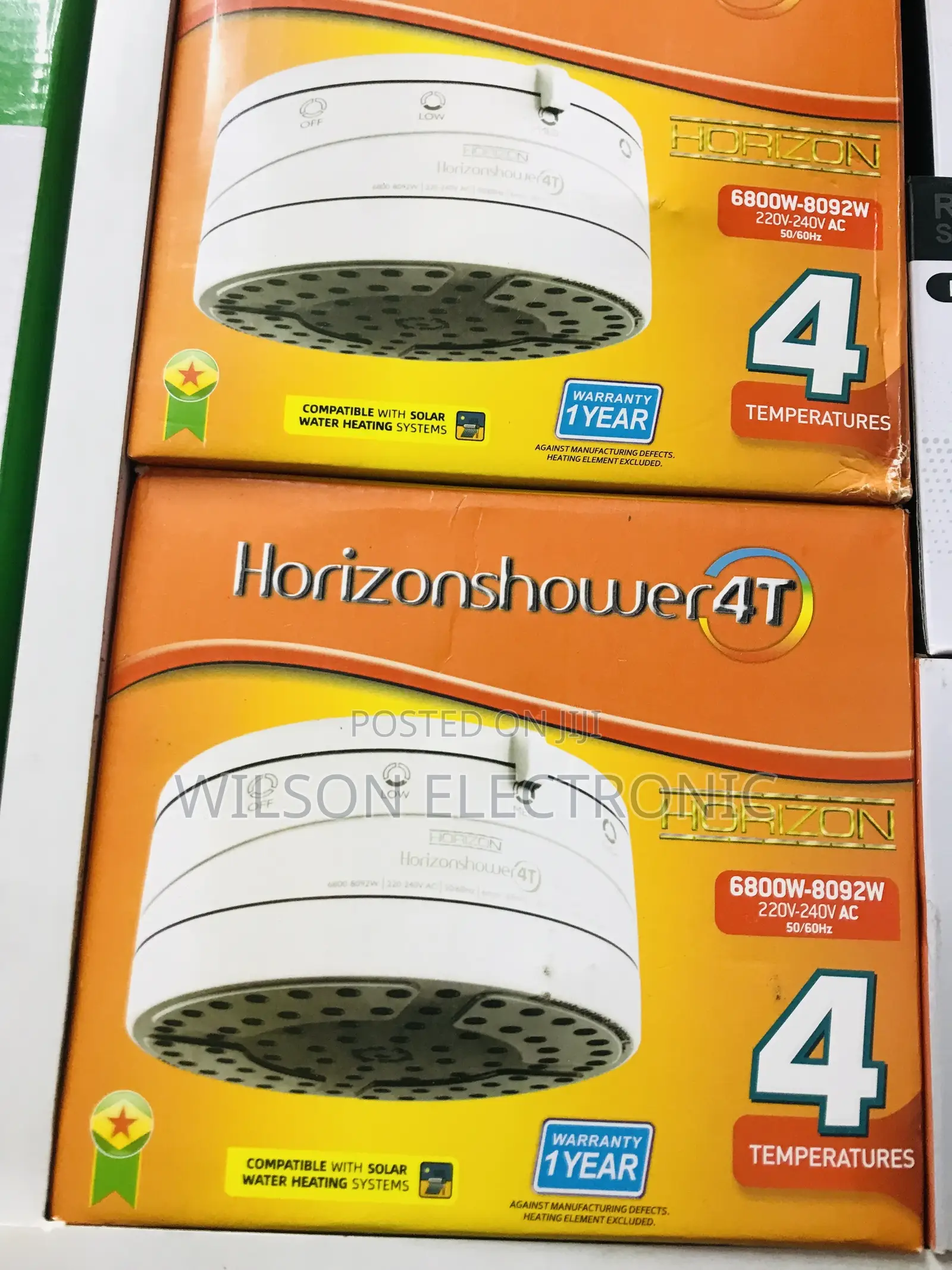 Horizon 4T Shower Head