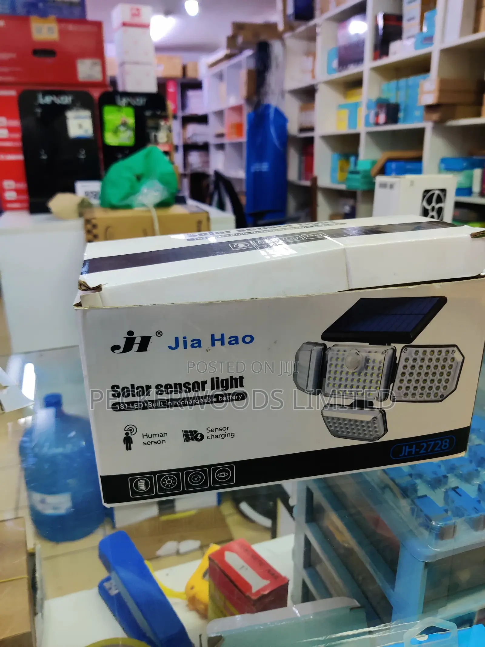 3 Heads Adjustable Solar Wall Streetlight With Motion Sensor