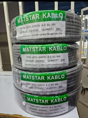 4.0mm Twin With Earth<>Matstar Cable