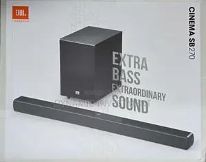 JBL Cinema SB270 2.1 Channel Soundbar Wireless Subwoofer