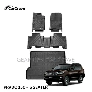 Prado 150 5 Seater Floor Mat With Trunk Carpet Heavy Duty