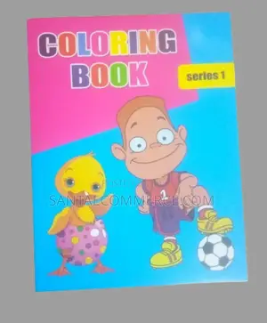 Series 1 Coloring Book For Kids