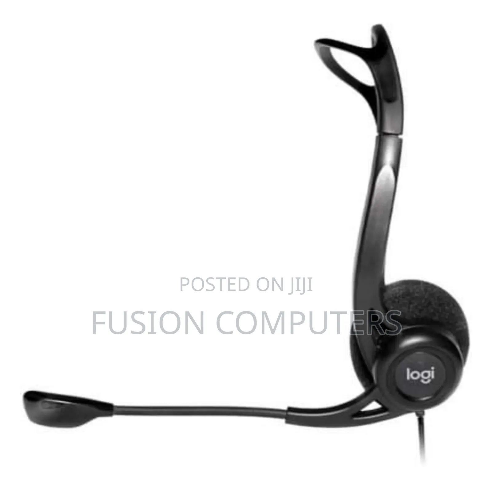Logitech H960 Office Usb Headset With Noise-Canceling Mic