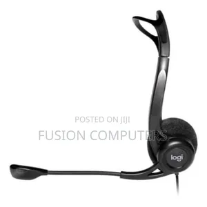 Logitech H960 Office Usb Headset With Noise-Canceling Mic