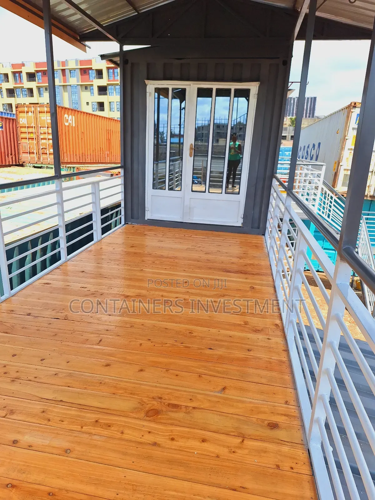 Container Office Modification at It's Best