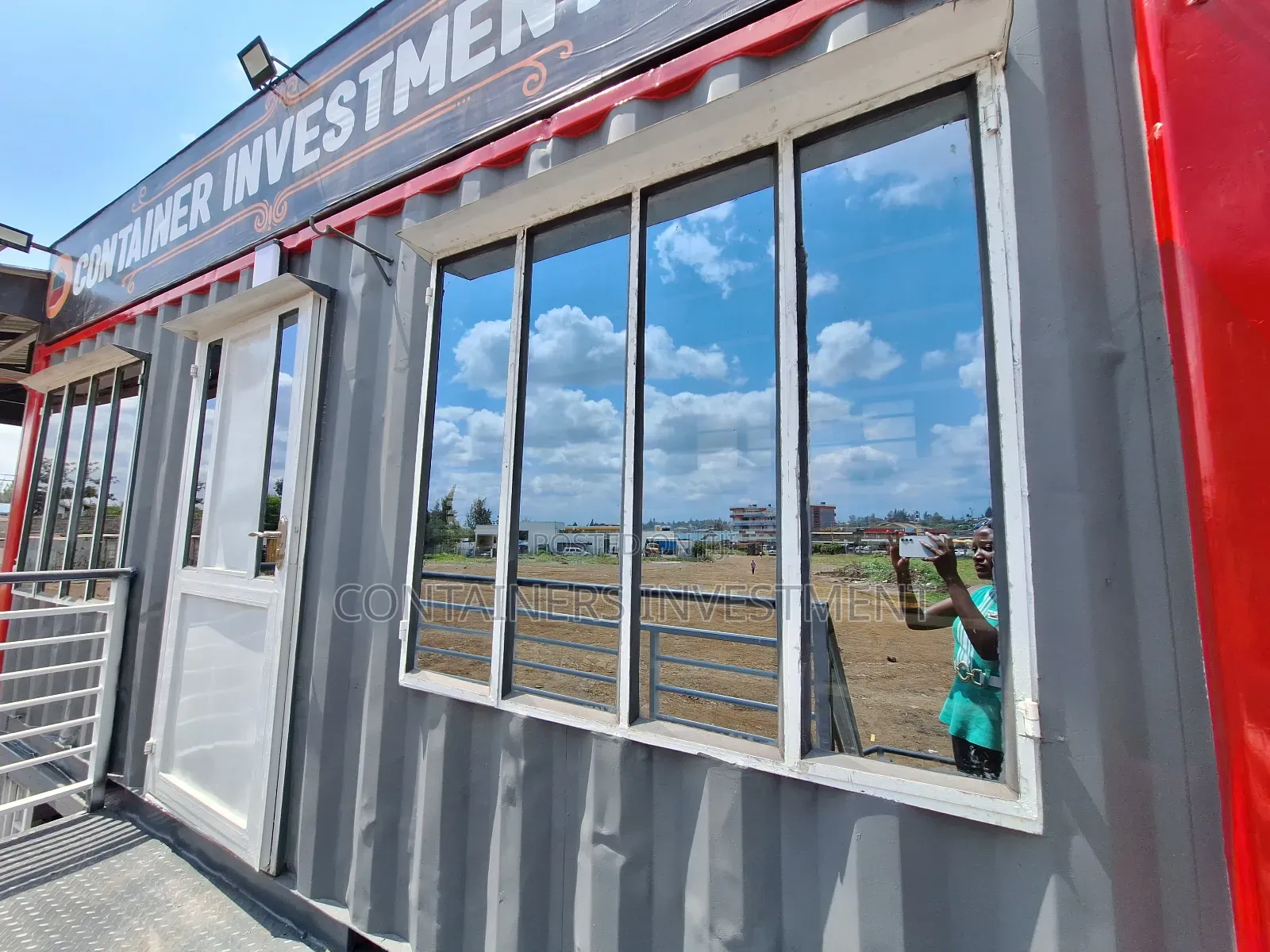 Container Office Modification at It's Best