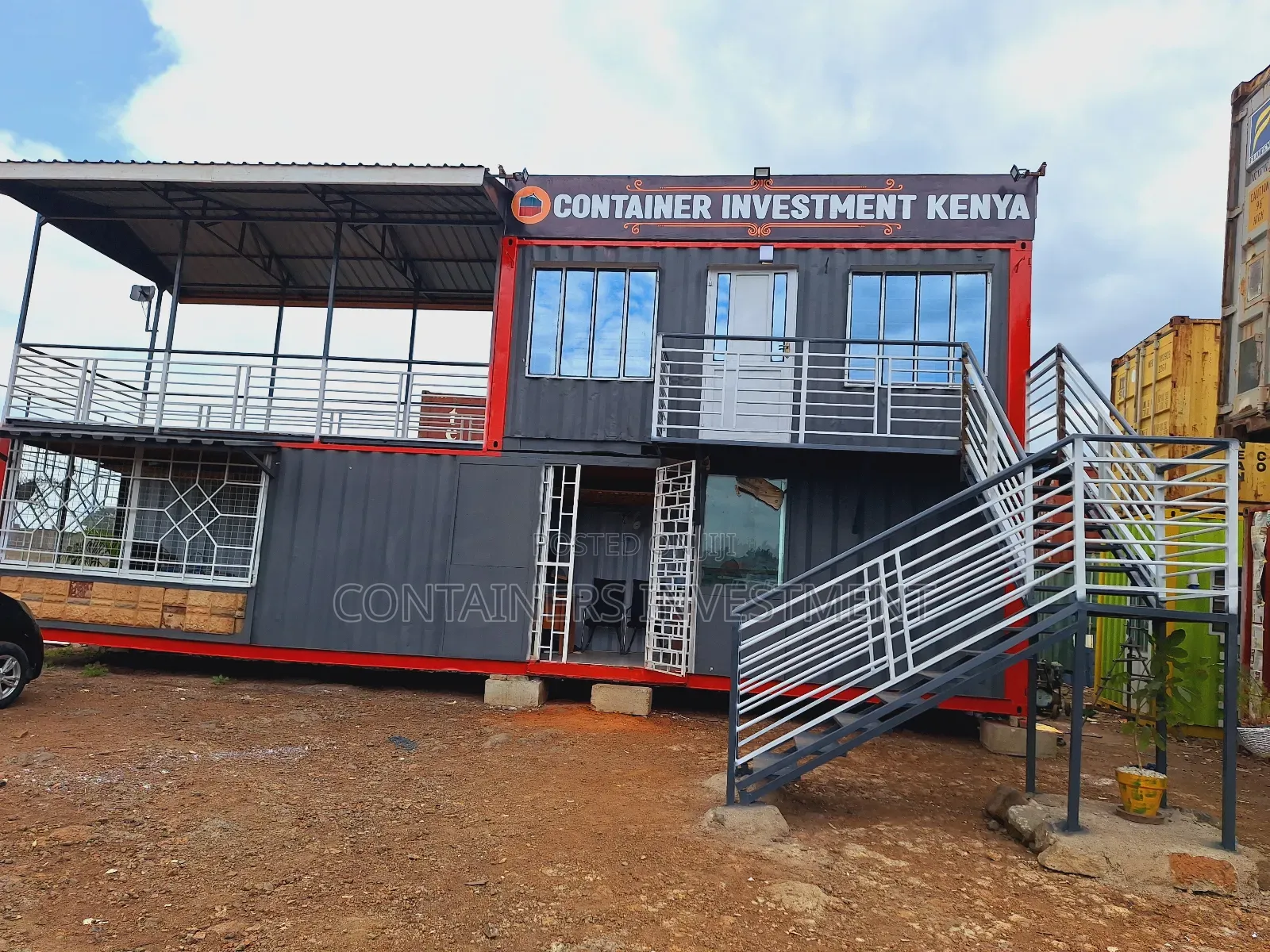 Container Office- 20ft Container Modified Into an Office.