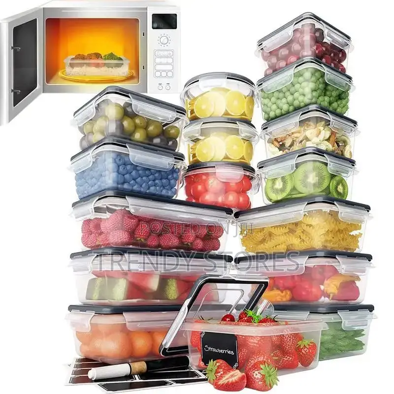 Airtight Plastic BPA Free Containers