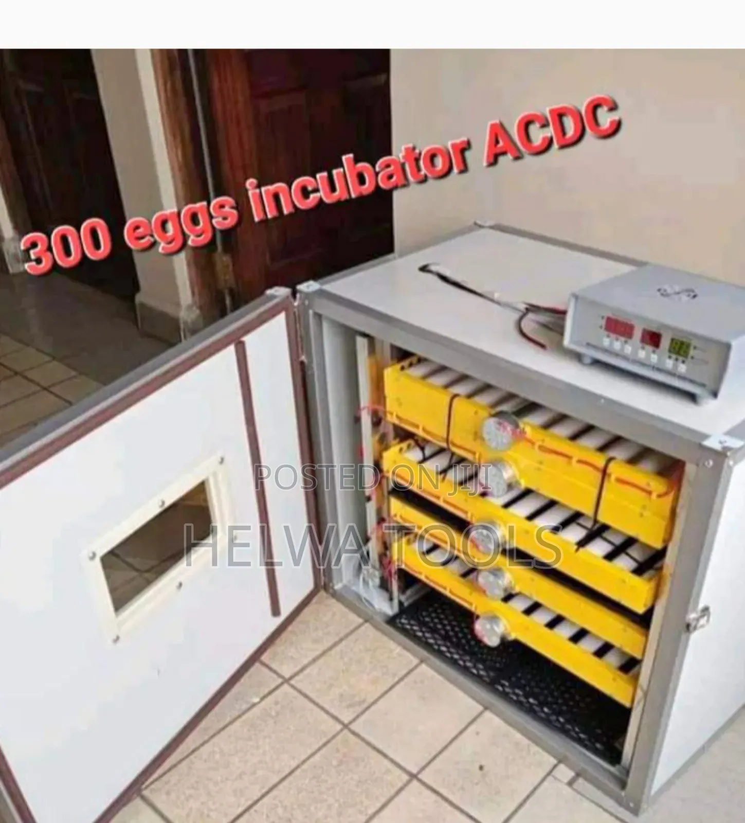 300 Eggs Incubator/Ac /Dc Incubator