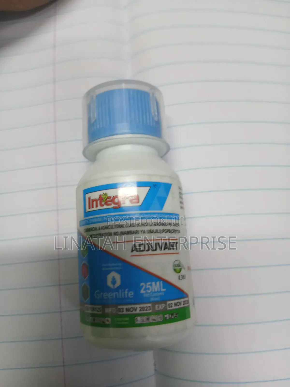 Integra 25ml Sticker