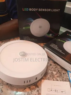 12w Panel Light With Sensor