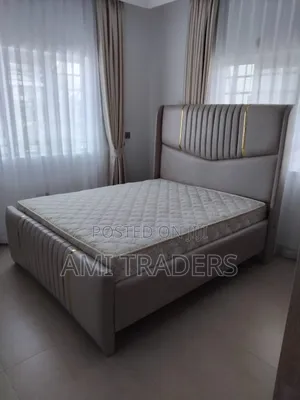 Leather Cheater Bed