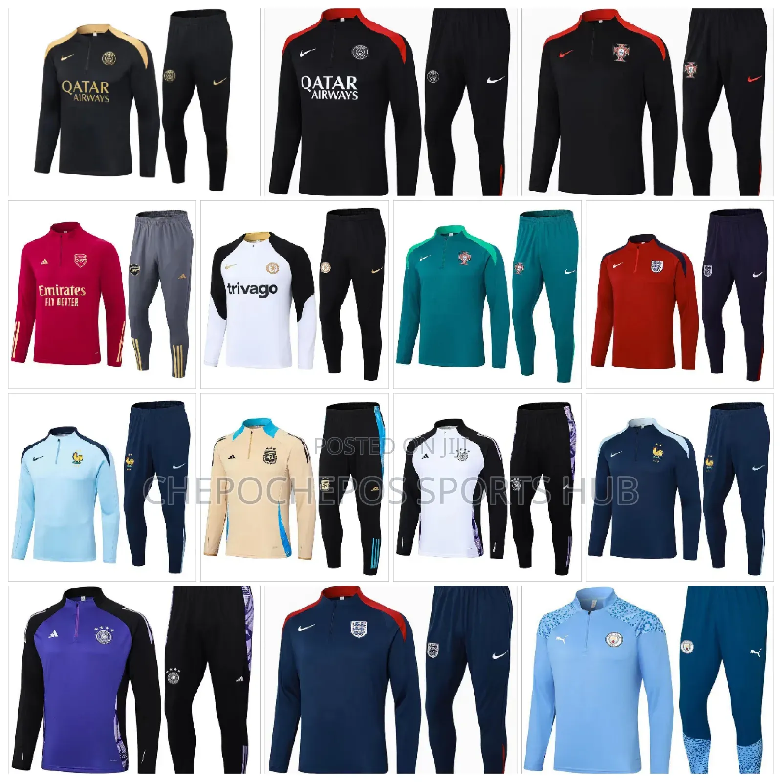 All International Teams Tracksuits