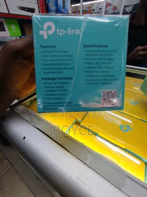 8 Port 10 / 100 MBPS TP Link