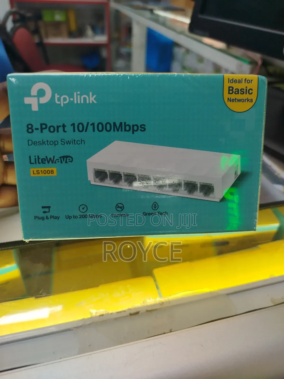 8 Port 10 / 100 MBPS TP Link