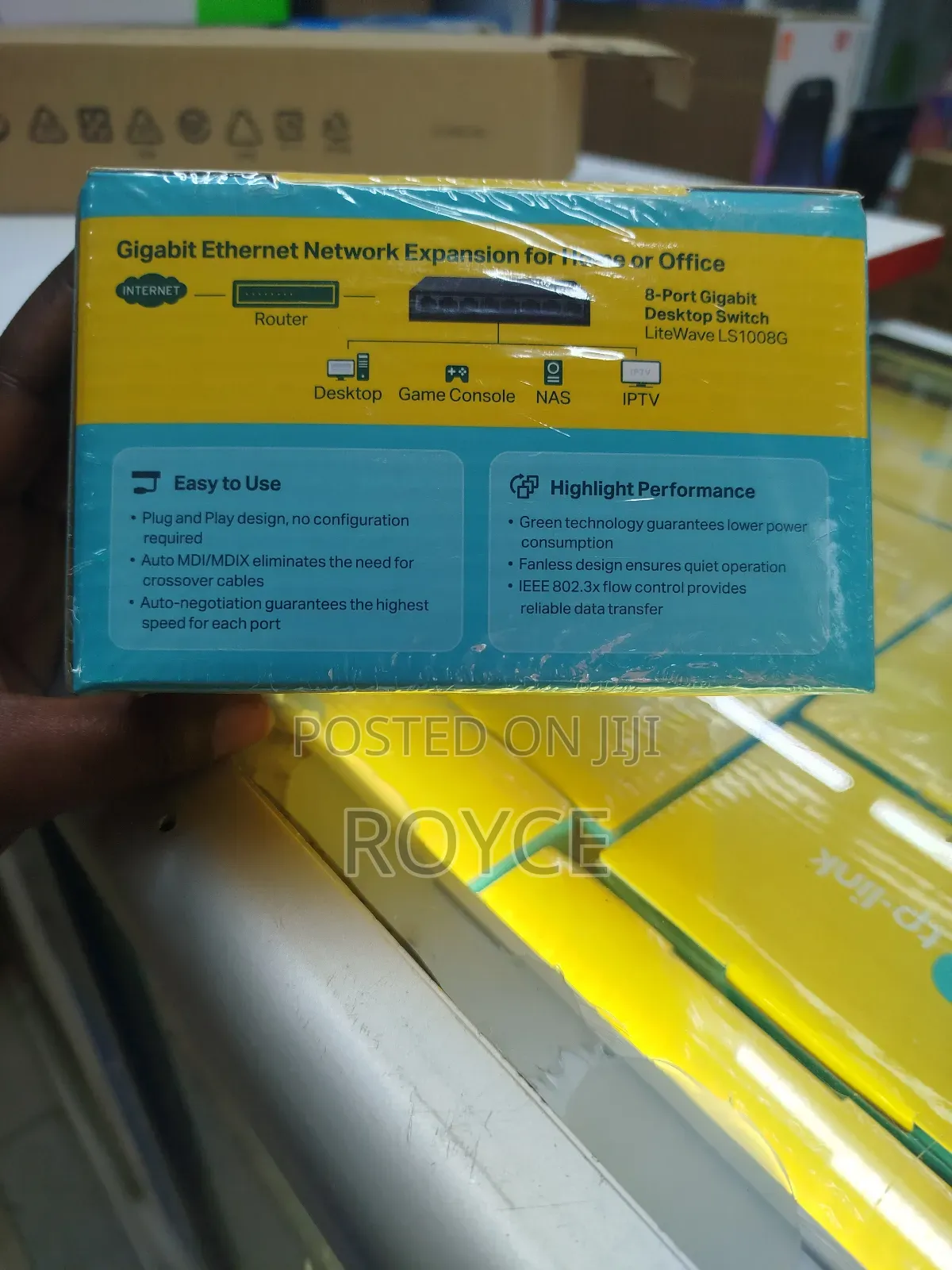 8 -Port Gigabit Tp-Linkmbps