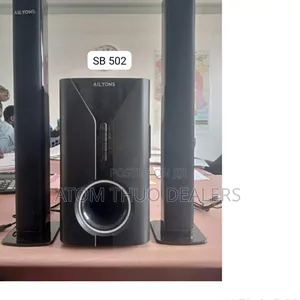 Black 2.1CH Ailyons Subwoofer