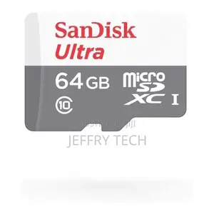 Sandisk Ultra 64GB Microsdxc With Adapter