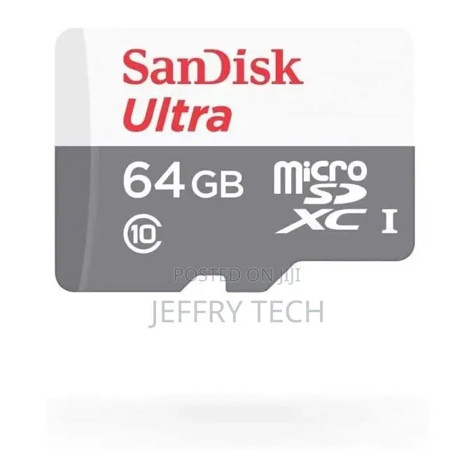Sandisk Ultra 64GB Microsdxc With Adapter