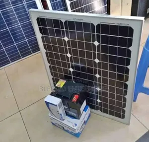 80w Solar Kits Panel + 50ah Solar Battery Full Kits